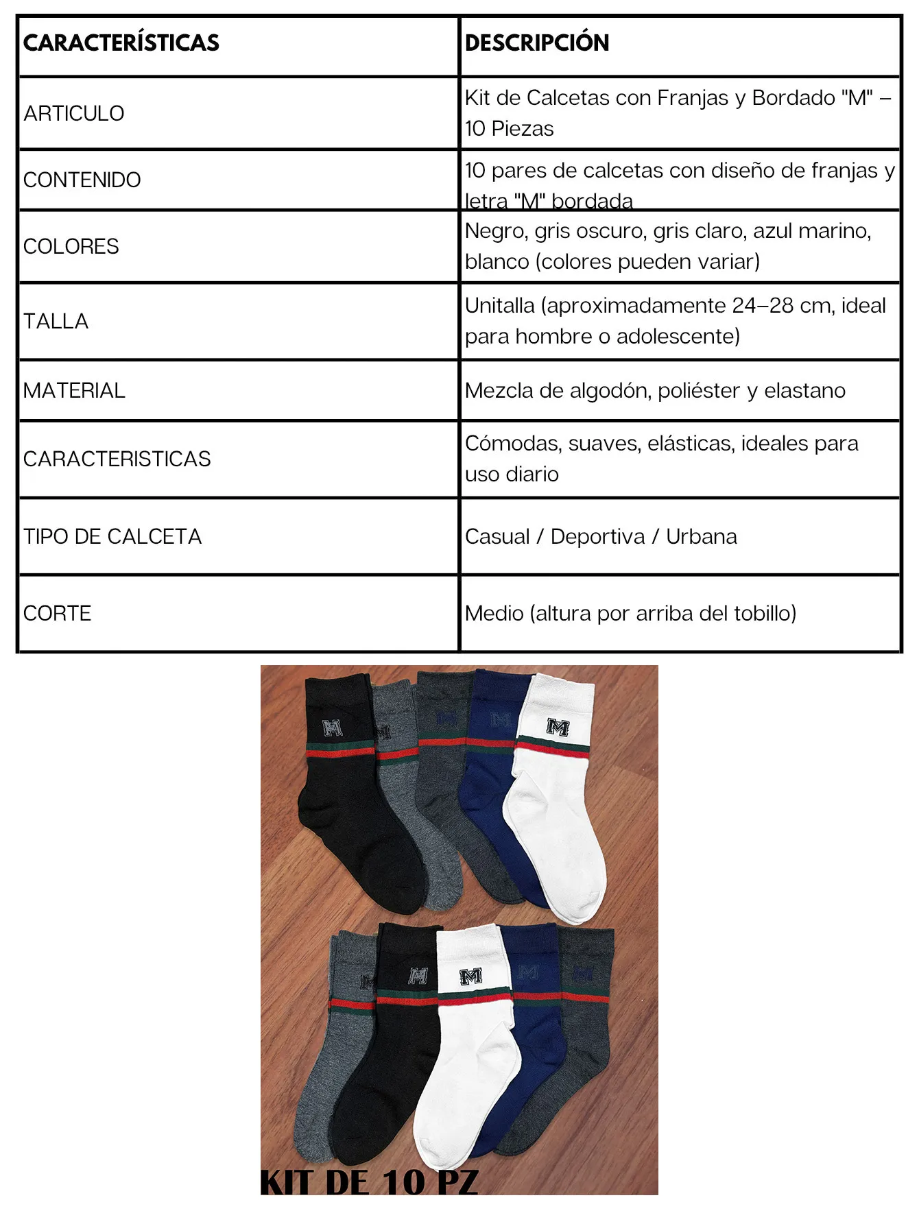DF1102 KIT DE 10 2522